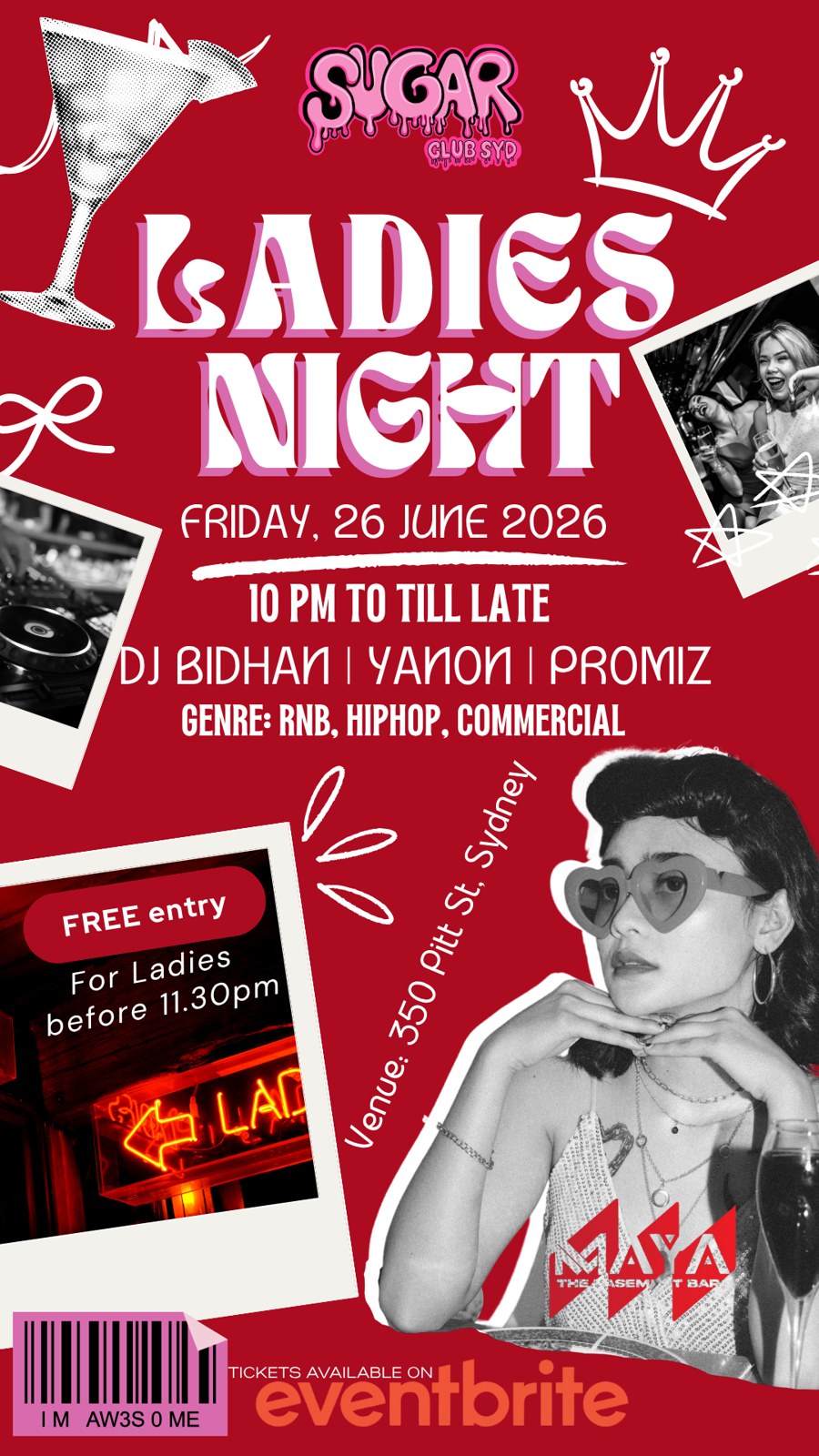 Ladies Night poster