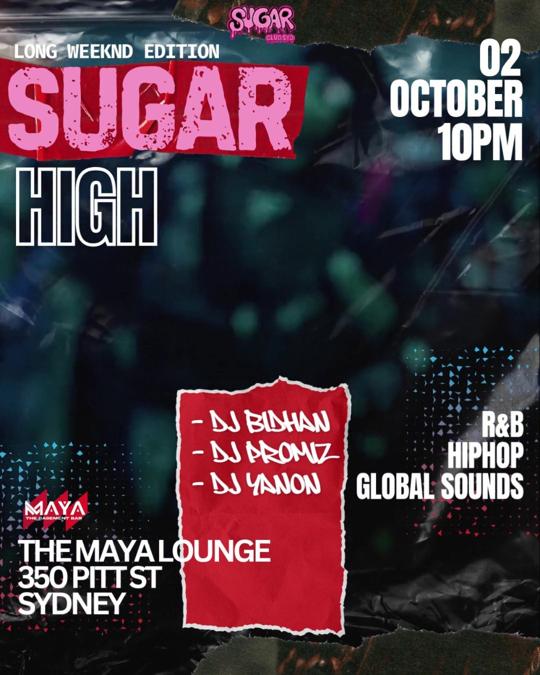 Sugar High – Long Weekend Edition poster